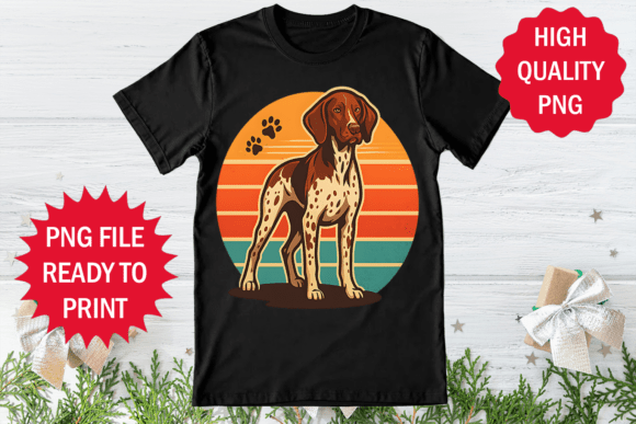 Dog Retro Vintage Design for Dog Lover: Graphics & T-Shirt Designs