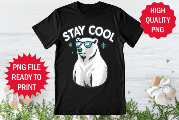 Funny Stay Cool Winter Cold Bear Lover Graphics