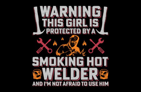 Girls Protected by Welding Sublimation Graphics