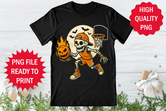 Halloween Basketball Lover Shirt Png Art
