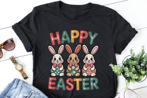 Happy Easter Bunny Graphics for T-Shirt Designs