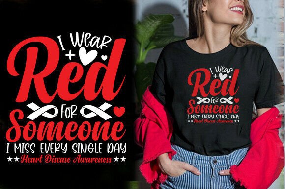I WEAR RED for SOMEONE I MISS EVERY SING Graphics