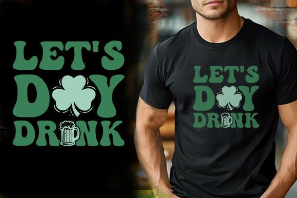 Let’s Day Drink Vector T-Shirt Design