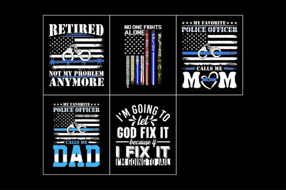 Professional Police Tshirt Design Graphics
