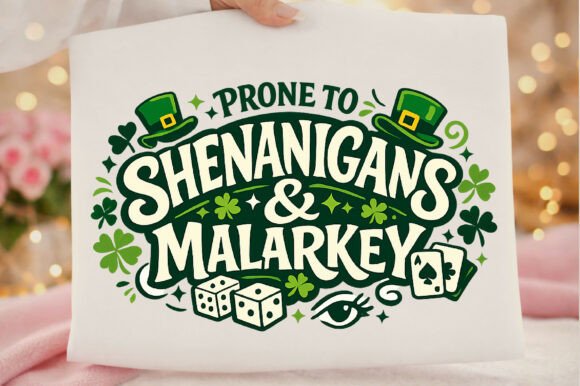 Shenanigans St Patrick’s Day PNG T-Shirt Graphics